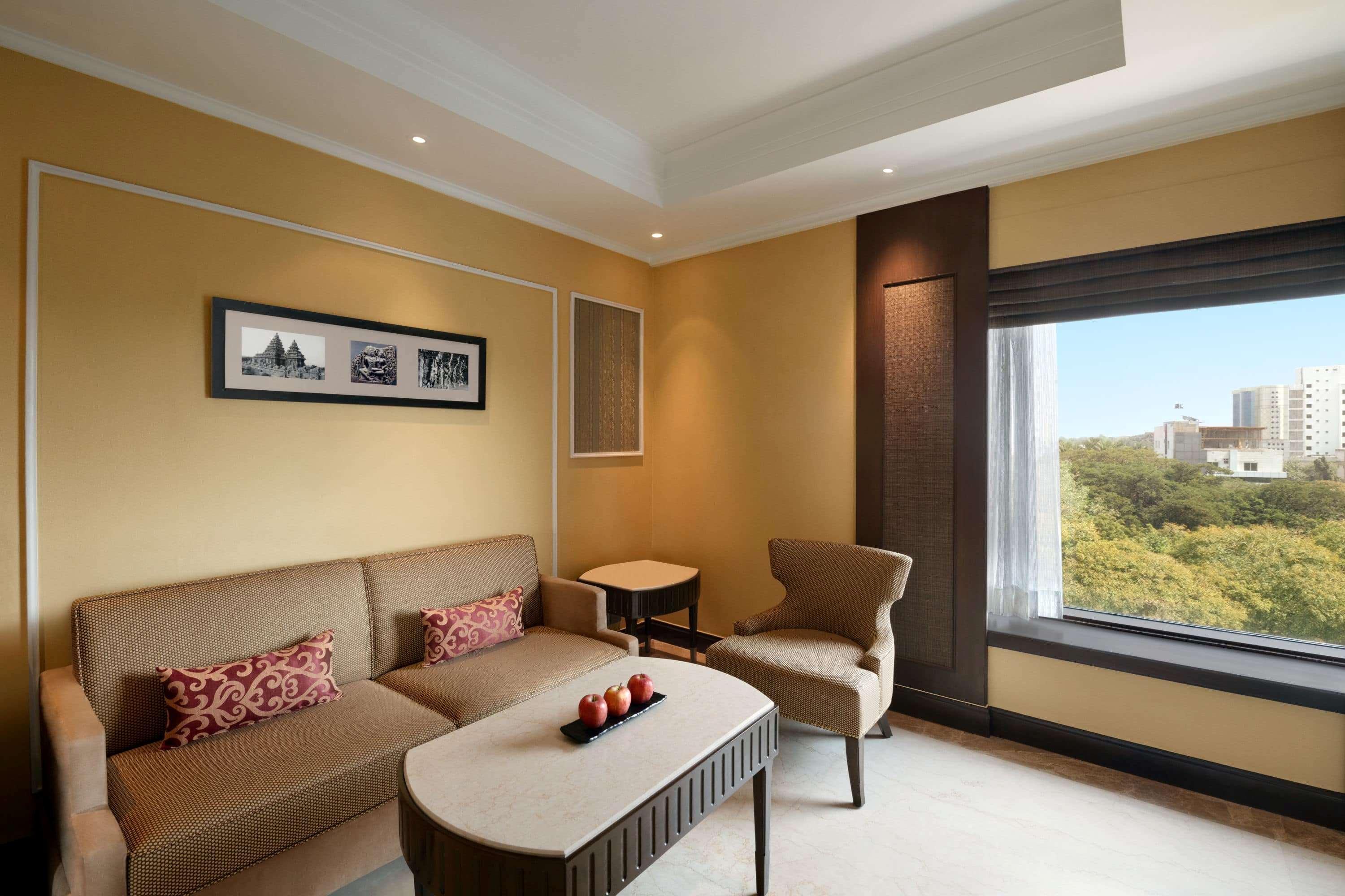 Ramada Plaza Chennai Hotel Exterior photo A living room in a suite at the Taj Mahal Palace, Mumbai
